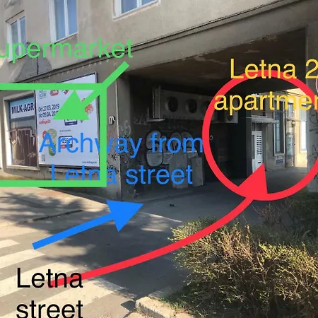 דירה Apartments Letna, Ac&Garage 89M2 קושיצה